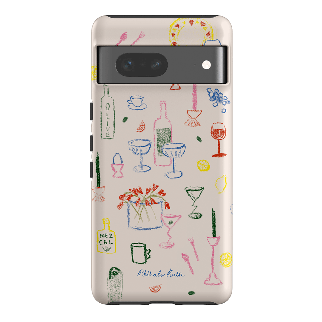 Dinnerware Printed Phone Cases Google Pixel 7 / Armoured by Phthalo Ruth - The Dairy