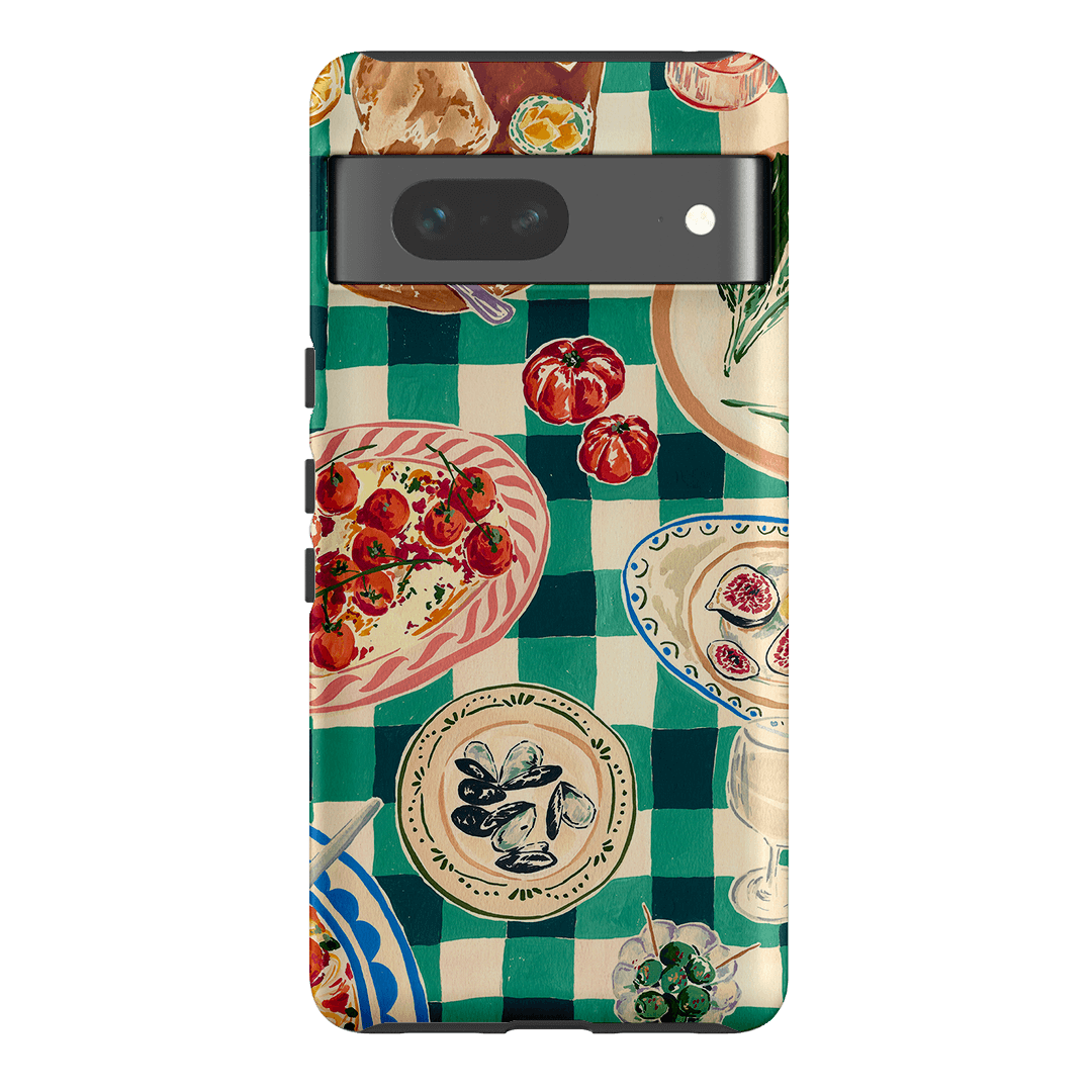 Evening Alfresco Printed Phone Cases Google Pixel 7 / Armoured by Charlie Taylor - The Dairy