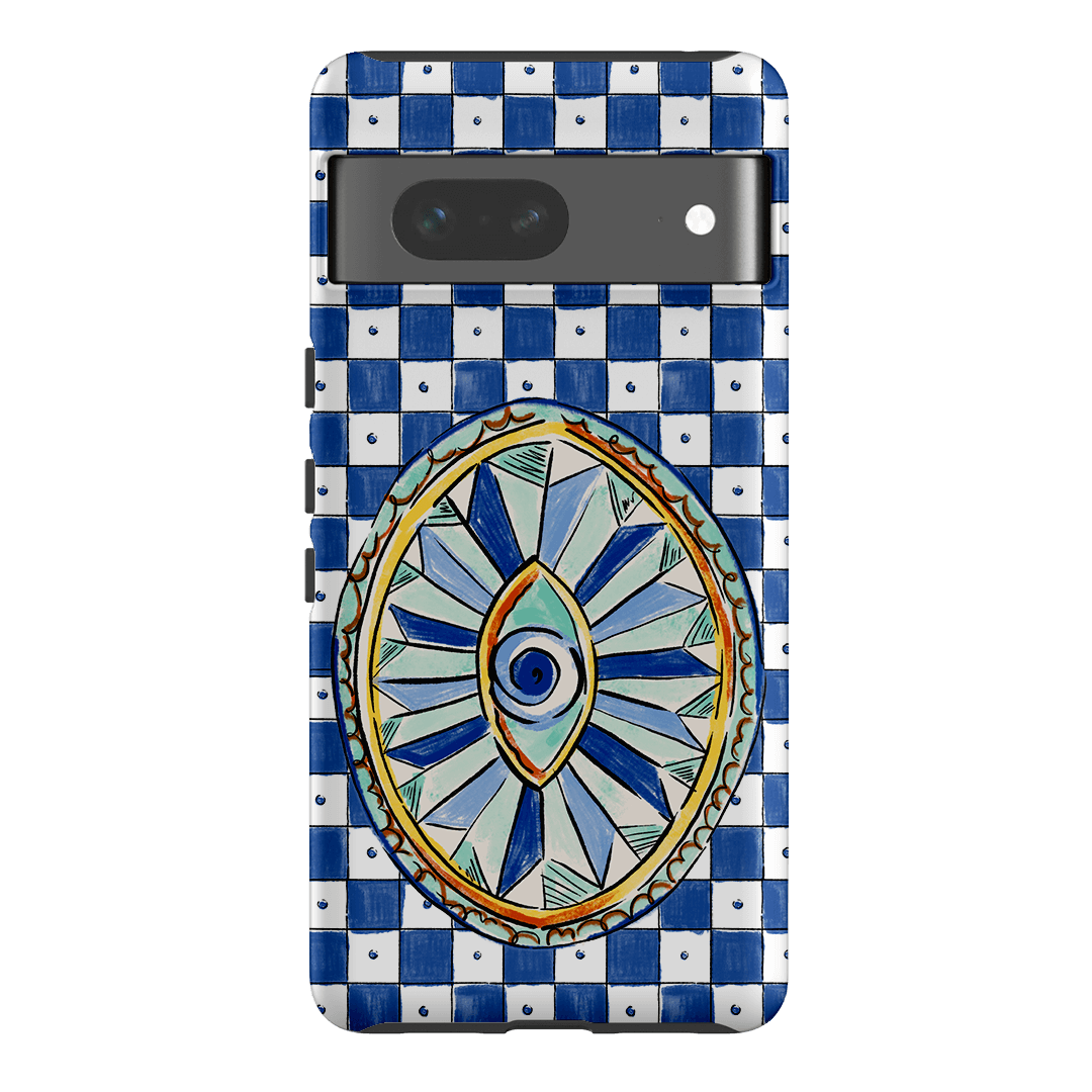 Evil Eye Printed Phone Cases Google Pixel 7 / Armoured by Fenton & Fenton - The Dairy