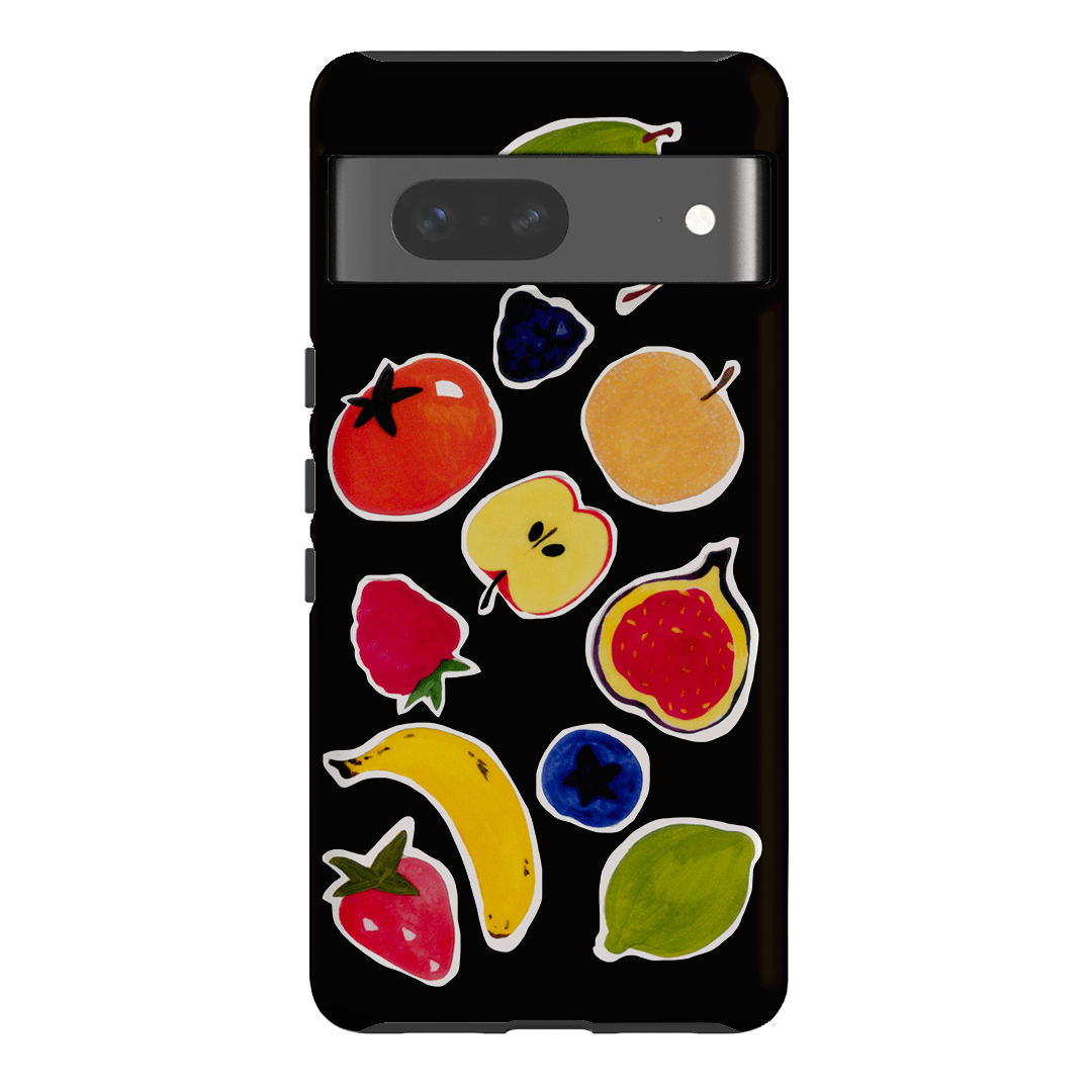 Fruit Stickers Printed Phone Cases Google Pixel 7 / Armoured by Studio Bon - The Dairy