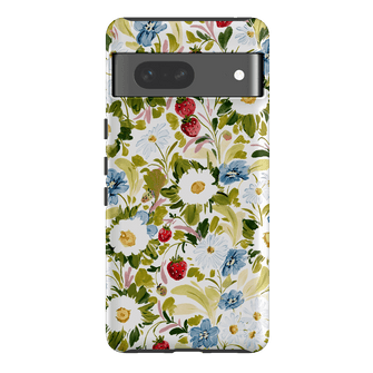 Garden Strawberries Printed Phone Cases Google Pixel 7 / Armoured by Ellie Mae - The Dairy