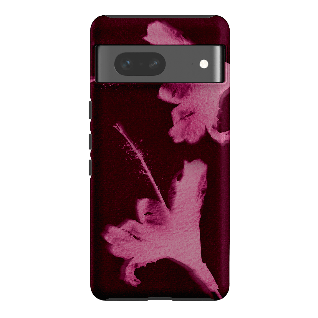 Hibiscus Glow Printed Phone Cases Google Pixel 7 / Armoured by Sally Hungerford - The Dairy