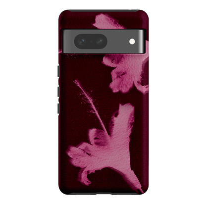 Hibiscus Glow Printed Phone Cases Google Pixel 7 / Armoured by Sally Hungerford - The Dairy