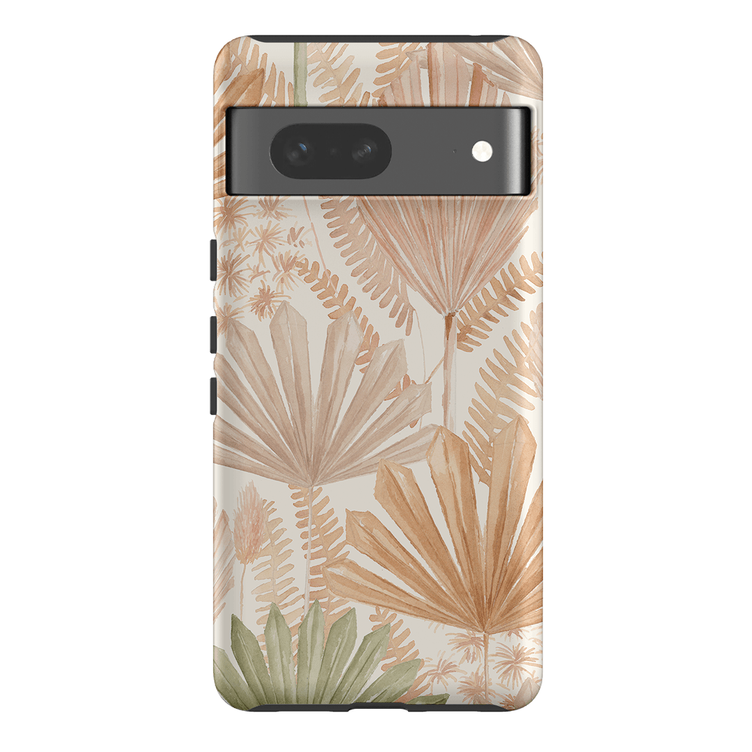 Golden Palm Printed Phone Cases Google Pixel 7 / Armoured by Cass Deller - The Dairy