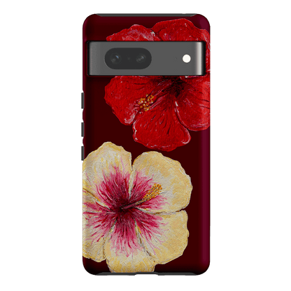 Hibiscus Flower Printed Phone Cases Google Pixel 7 / Armoured by BG. Studio - The Dairy