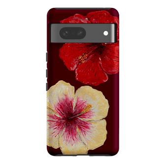 Hibiscus Flower Printed Phone Cases Google Pixel 7 / Armoured by BG. Studio - The Dairy