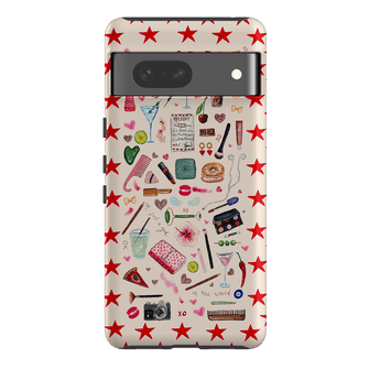 Just A Girl Printed Phone Cases Google Pixel 7 / Armoured by BG. Studio - The Dairy