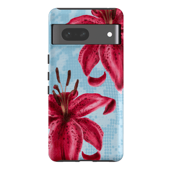 Lillies Printed Phone Cases Google Pixel 7 / Armoured by Sally Hungerford - The Dairy