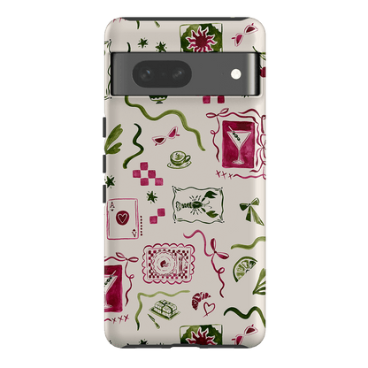 Martini Gal Printed Phone Cases Google Pixel 7 / Armoured by Charlie Taylor - The Dairy