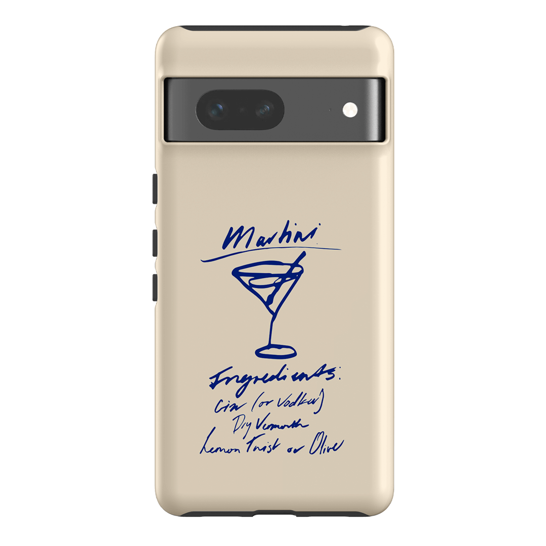 Martini Mood Cream Printed Phone Cases Google Pixel 7 / Armoured by The Dairy - The Dairy