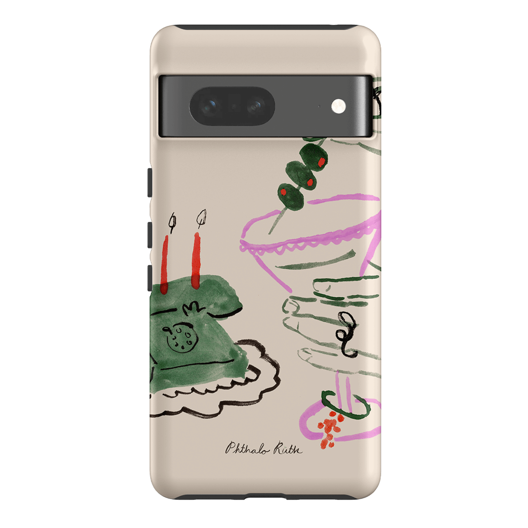 Martini Party Printed Phone Cases Google Pixel 7 / Armoured by Phthalo Ruth - The Dairy