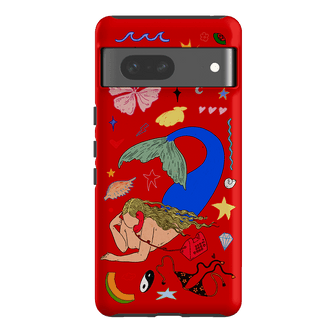 Mermaid Salad Scarlet Printed Phone Cases Google Pixel 7 / Armoured by Easty Beasty - The Dairy