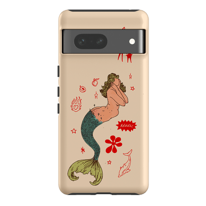 Mimi Cream Printed Phone Cases Google Pixel 7 / Armoured by Easty Beasty - The Dairy