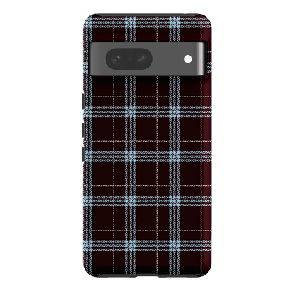 Mocha Plaid Printed Phone Cases Google Pixel 7 / Armoured by The Dairy - The Dairy
