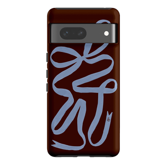 Mocha Ribbon Printed Phone Cases Google Pixel 7 / Armoured by Jasmine Dowling - The Dairy