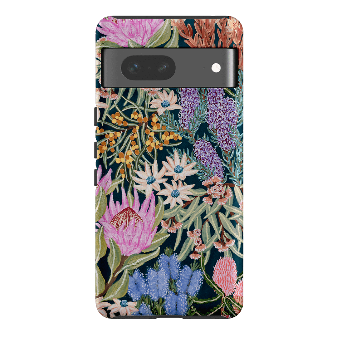 Moonlit Floral Printed Phone Cases Google Pixel 7 / Armoured by Amy Gibbs - The Dairy