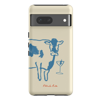 Mootini Blue Printed Phone Cases by Phthalo Ruth - The Dairy