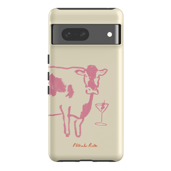 Mootini Pink Printed Phone Cases by Phthalo Ruth - The Dairy