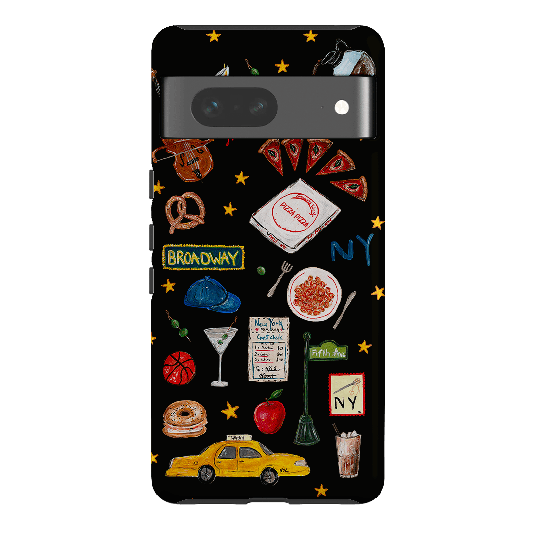 NYC Noir Printed Phone Cases Google Pixel 7 / Armoured by BG. Studio - The Dairy