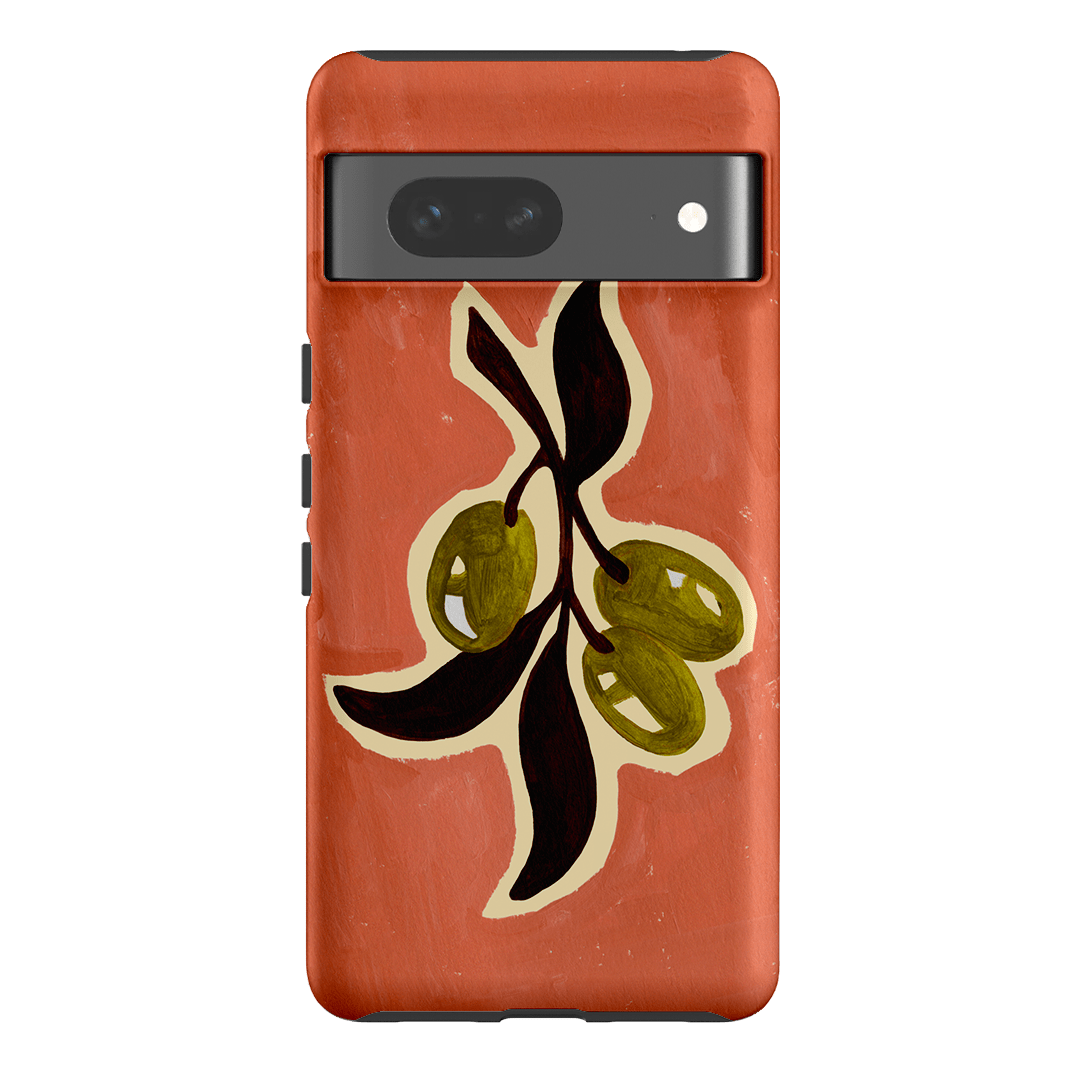 Olives Printed Phone Cases Google Pixel 7 / Armoured by Studio Bon - The Dairy