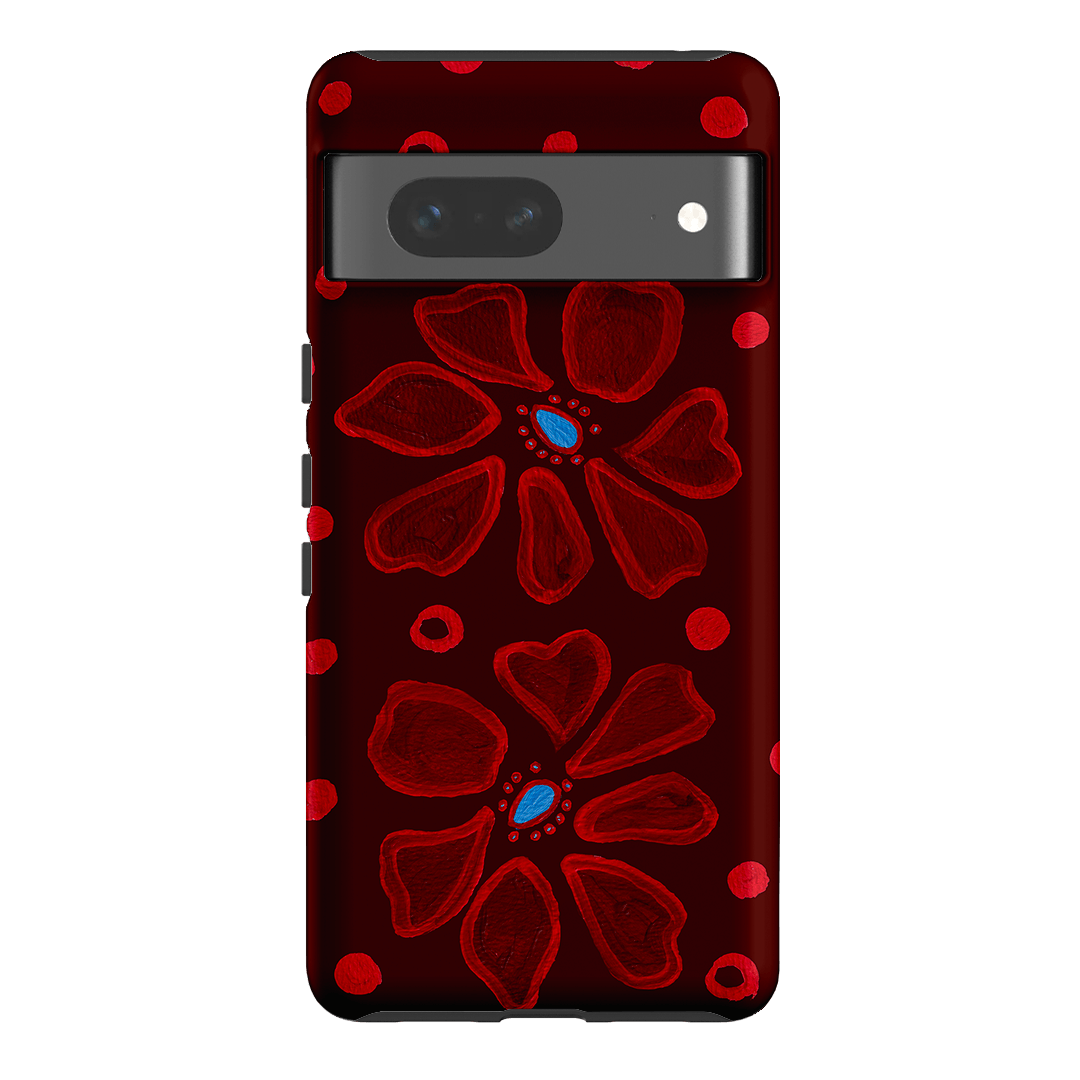 Painted Petal Rouge Printed Phone Cases Google Pixel 7 / Armoured by BG. Studio - The Dairy