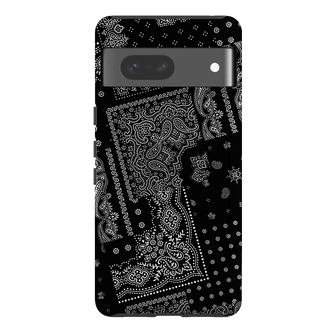 Paisley Noir Printed Phone Cases Google Pixel 7 / Armoured by The Dairy - The Dairy
