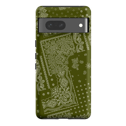 Paisley Fern Printed Phone Cases Google Pixel 7 / Armoured by The Dairy - The Dairy