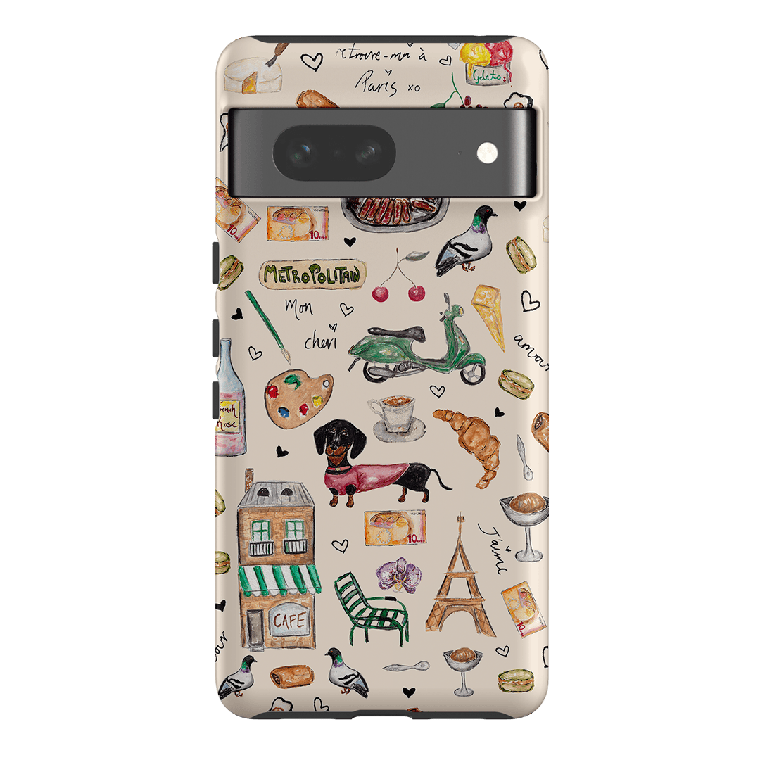 Parisian Daydream Printed Phone Cases Google Pixel 7 / Armoured by BG. Studio - The Dairy