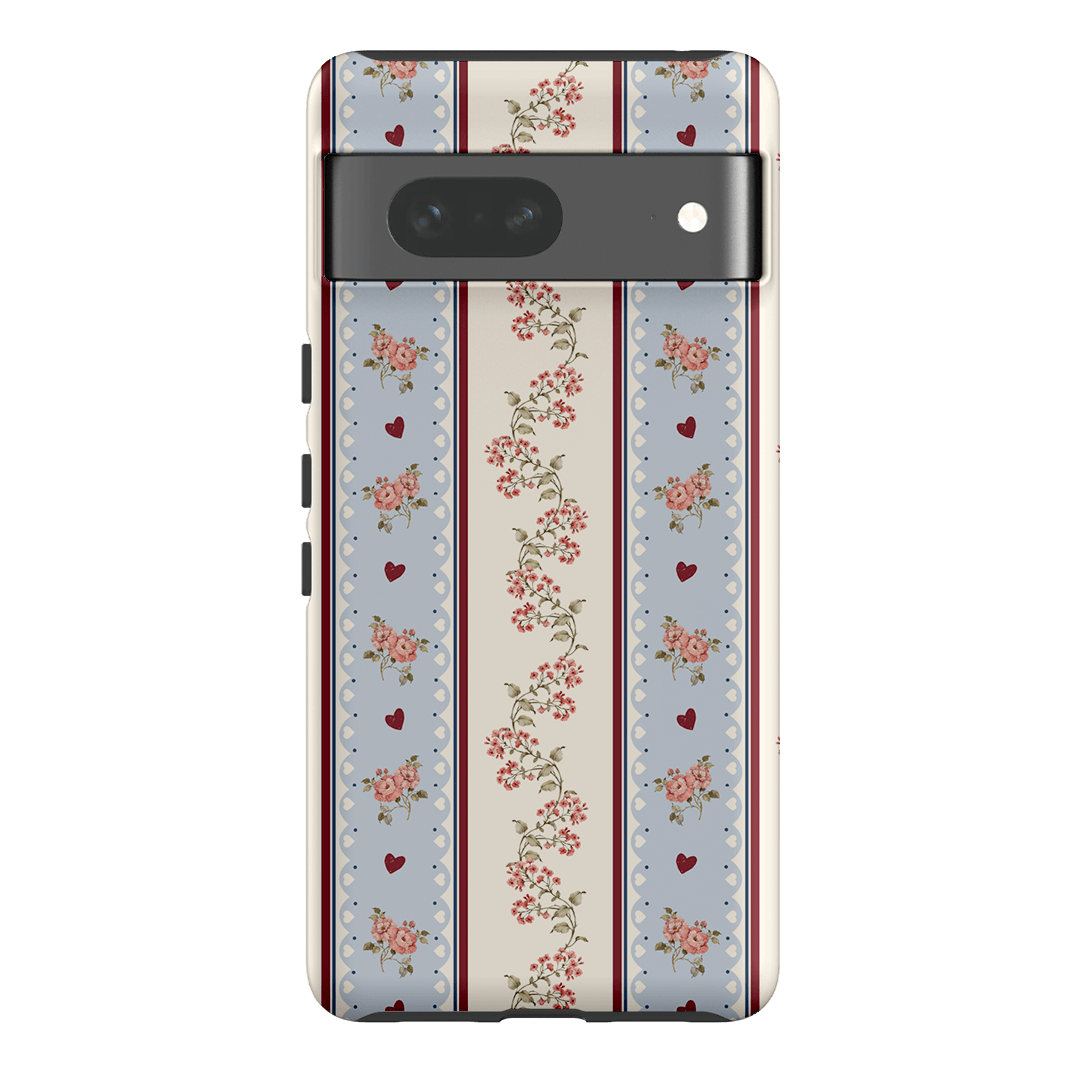 Pastel Stripe Printed Phone Cases Google Pixel 7 / Armoured by Kasiags Art - The Dairy