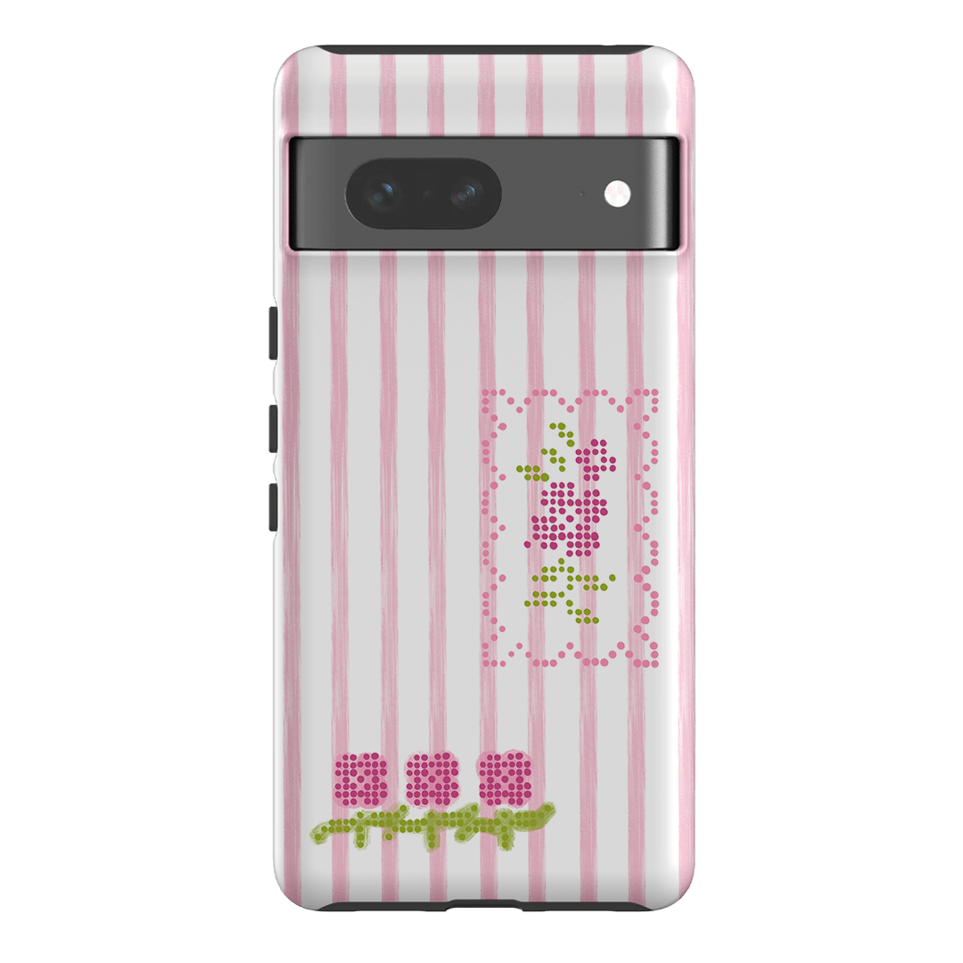 Patchwork Pink Printed Phone Cases Google Pixel 7 / Armoured by Kayla Carr - The Dairy