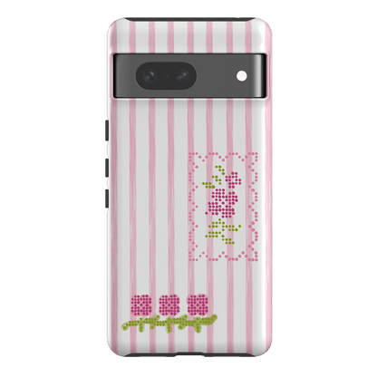 Patchwork Pink Printed Phone Cases Google Pixel 7 / Armoured by Kayla Carr - The Dairy