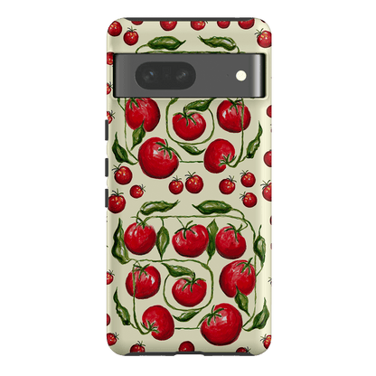 Red Tomatoes Printed Phone Cases Google Pixel 7 / Armoured by BG. Studio - The Dairy