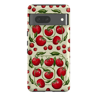 Red Tomatoes Printed Phone Cases Google Pixel 7 / Armoured by BG. Studio - The Dairy
