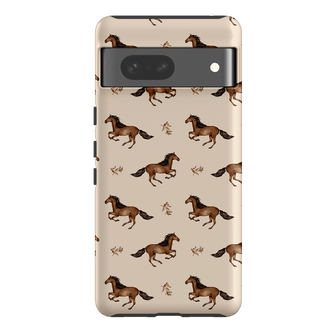 Running Horse Printed Phone Cases Google Pixel 7 / Armoured by Kasiags Art - The Dairy