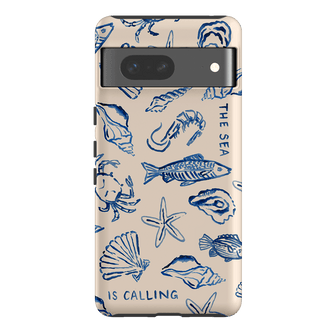 Sea Call Printed Phone Cases Google Pixel 7 / Armoured by Cass Deller - The Dairy
