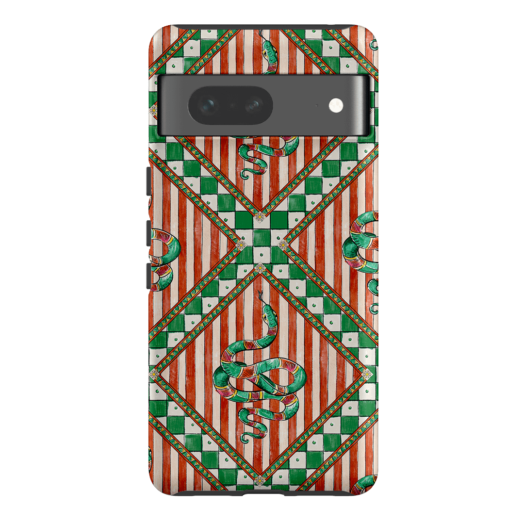 Serpent Printed Phone Cases Google Pixel 7 / Armoured by Fenton & Fenton - The Dairy