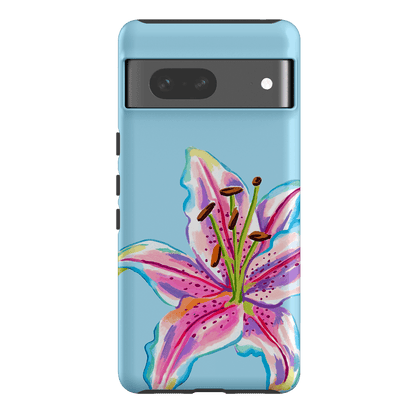 Sky Lily Printed Phone Cases Google Pixel 7 / Armoured by Femke Studio - The Dairy