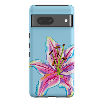 Sky Lily Printed Phone Cases Google Pixel 7 / Armoured by Femke Studio - The Dairy