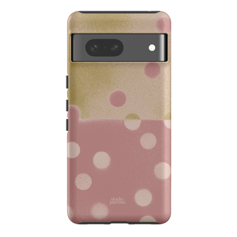 Strawberry Polka Dot Printed Phone Cases Google Pixel 7 / Armoured by Jasmine Dowling - The Dairy