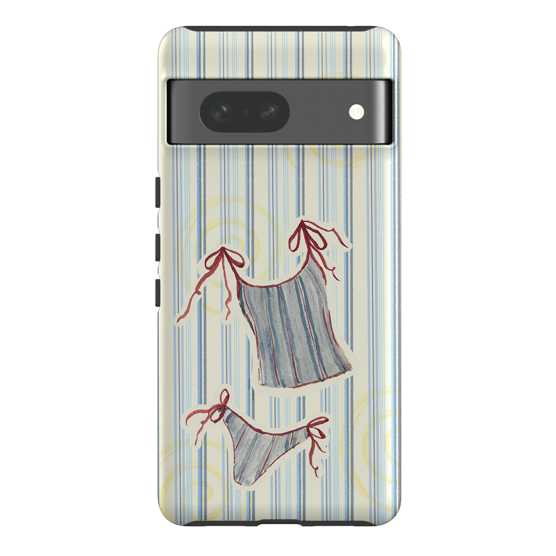 Stripe Tankini Printed Phone Cases Google Pixel 7 / Armoured by Kayla Carr - The Dairy