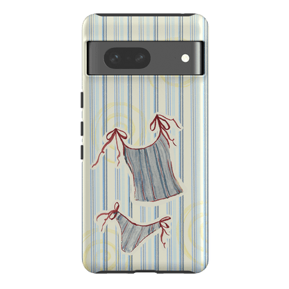 Stripe Tankini Printed Phone Cases Google Pixel 7 / Armoured by Kayla Carr - The Dairy