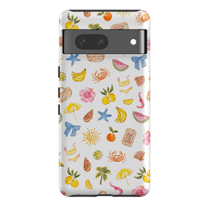 Summer Icons Printed Phone Cases Google Pixel 7 / Armoured by Cass Deller - The Dairy