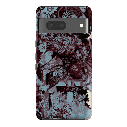 Tippi Blue Printed Phone Cases Google Pixel 7 / Armoured by Desmond & Dempsey - The Dairy