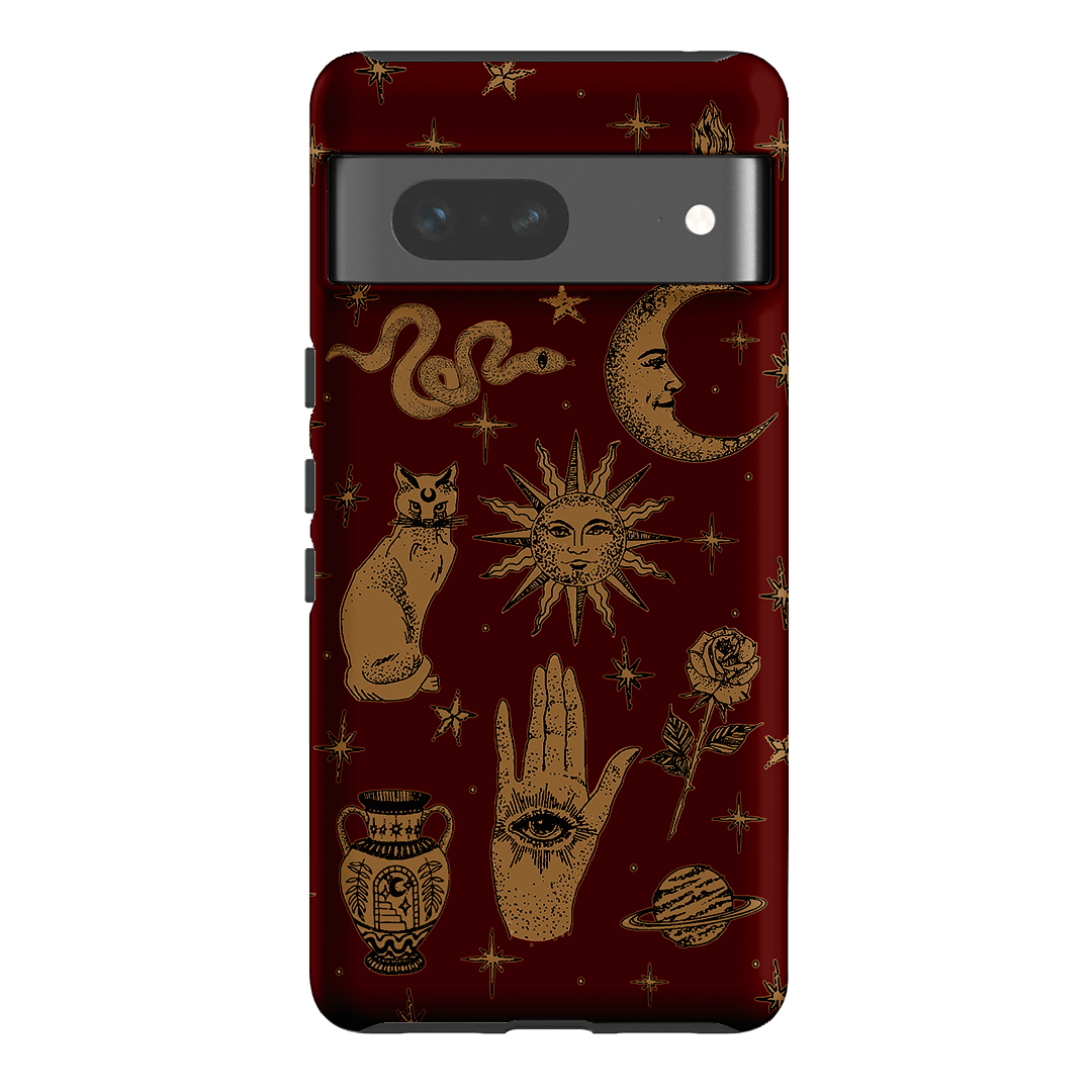 Astro Flash Red Printed Phone Cases Google Pixel 7 / Armoured by Veronica Tucker - The Dairy