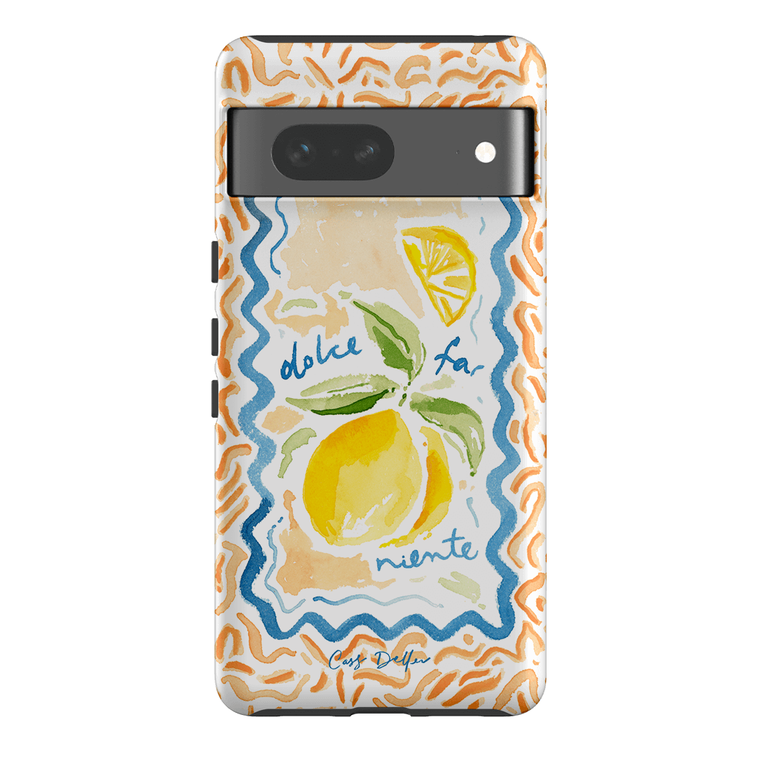Dolce Far Niente Printed Phone Cases Google Pixel 7 / Armoured by Cass Deller - The Dairy