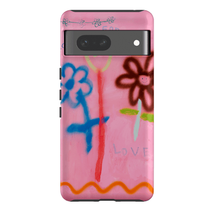 Flowers Printed Phone Cases Google Pixel 7 / Armoured by Kate Eliza - The Dairy