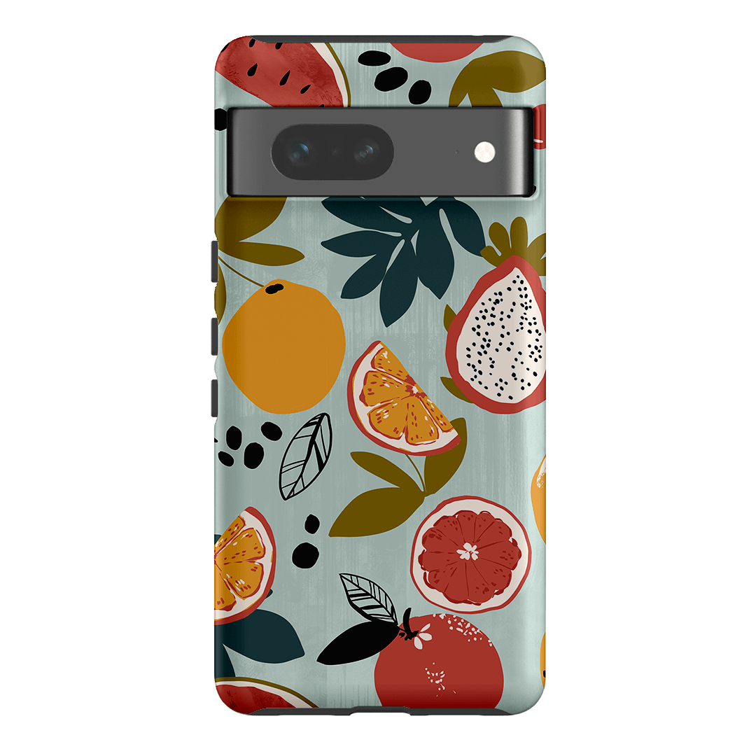 Fruit Market Printed Phone Cases Google Pixel 7 / Armoured by Charlie Taylor - The Dairy