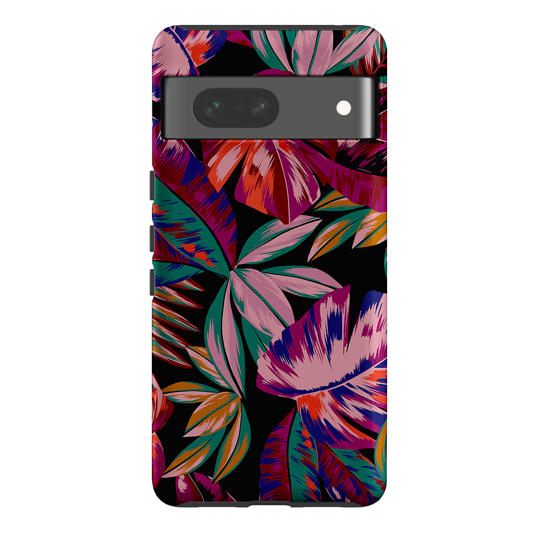 Midnight Palm Printed Phone Cases Google Pixel 7 / Armoured by Charlie Taylor - The Dairy