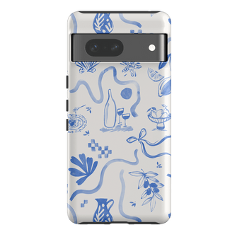Mediterranean Wave Printed Phone Cases Google Pixel 7 / Armoured by Charlie Taylor - The Dairy