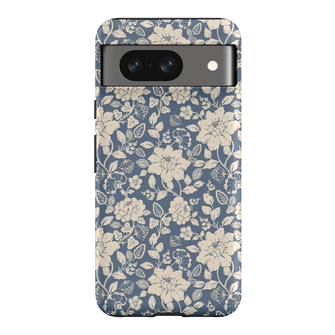 Blue Garden Printed Phone Cases Google Pixel 8 / Armoured by Kasiags Art - The Dairy
